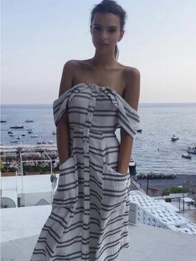 As seen on Emrata, Reformation’s Mariana Dress